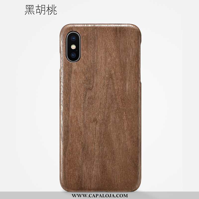 Capa iPhone Xs Max Protetoras Antiqueda Slim Telemóvel Castanho, Capas iPhone Xs Max Fosco Venda