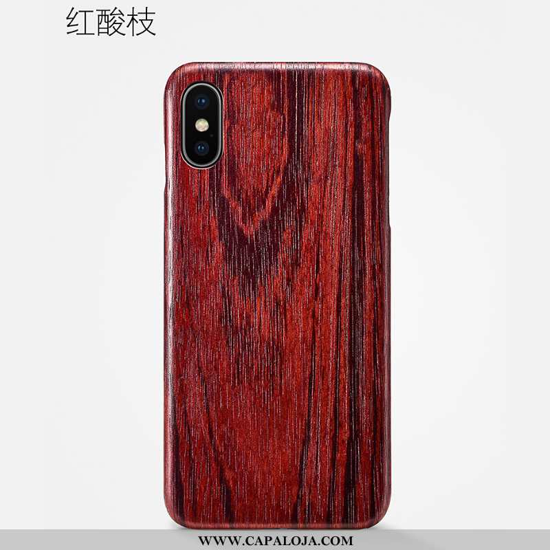 Capa iPhone Xs Max Protetoras Antiqueda Slim Telemóvel Castanho, Capas iPhone Xs Max Fosco Venda