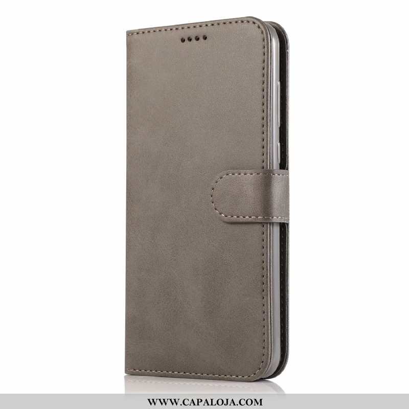 Capa iPhone Xs Max Protetoras Couro Telemóvel Capas Castanho, iPhone Xs Max Carteira Baratas