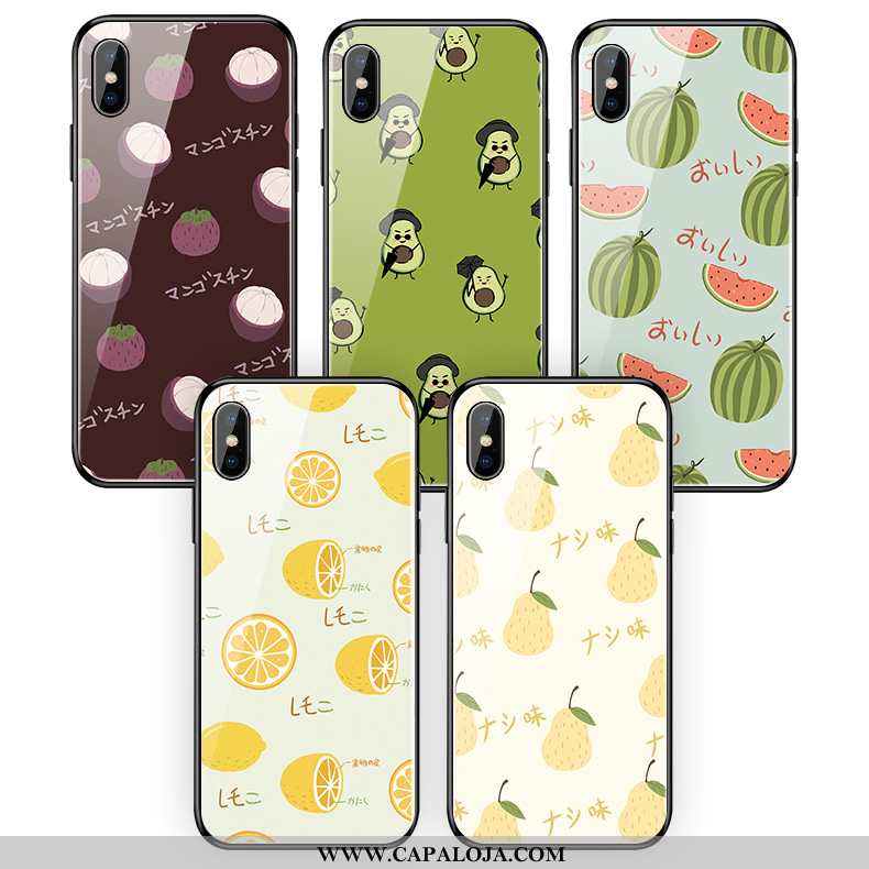 Capa iPhone Xs Max Soft Cases Novas Telinha Verde, Capas iPhone Xs Max Silicone Baratos