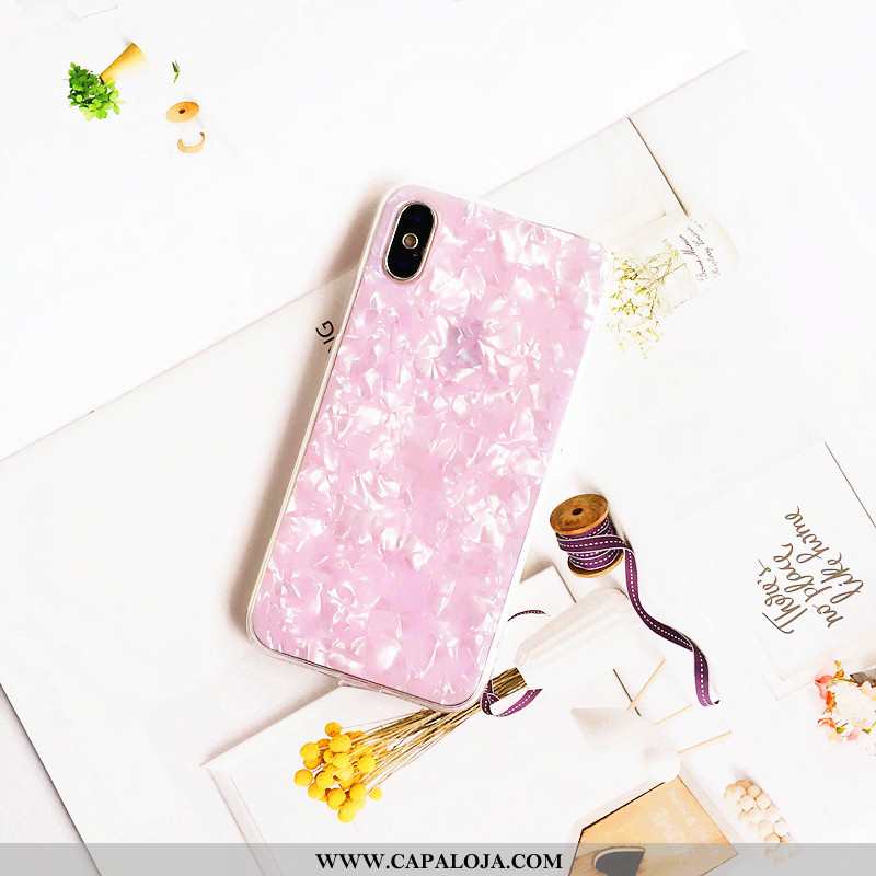 Capa iPhone Xs Max Tendencia Capas Rosa Antiqueda, iPhone Xs Max Telemóvel Baratos