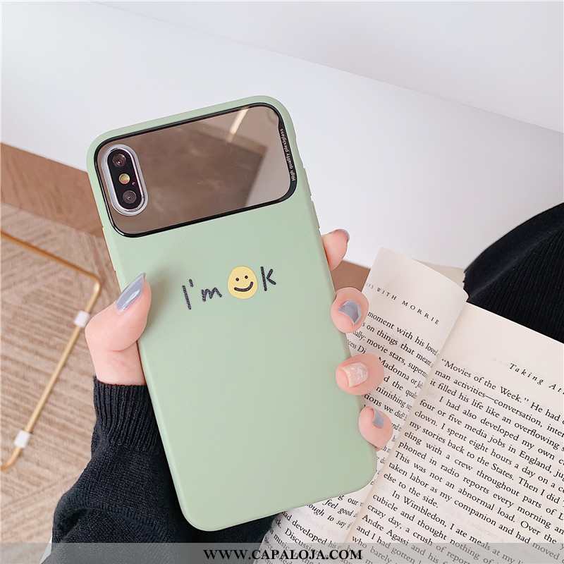 Capa iPhone Xs Personalizado Capas Verde Cases, iPhone Xs Soft Barato