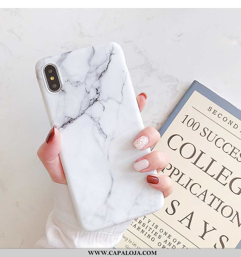 Capa iPhone Xs Silicone Antiqueda Feminino Marmore Rosa, Capas iPhone Xs Soft Barato