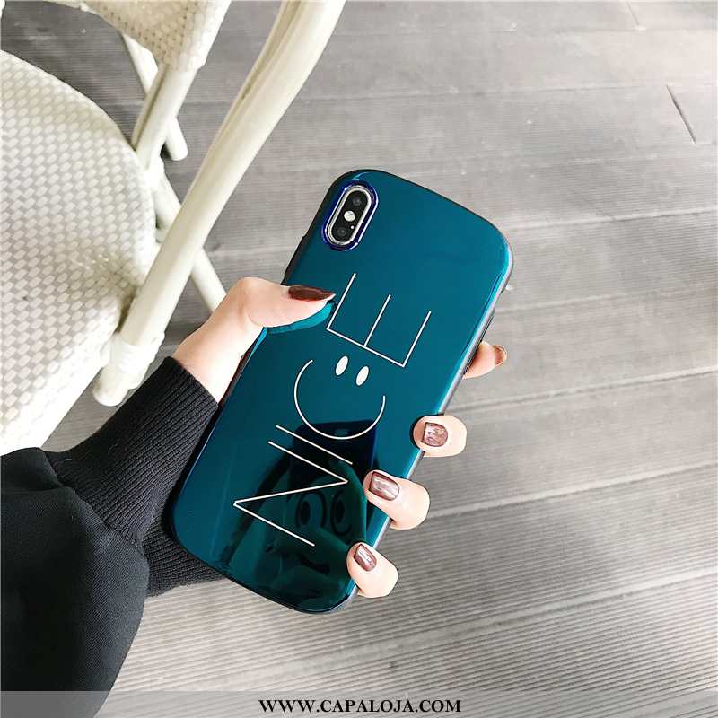 Capa iPhone Xs Silicone Criativas Antiqueda Casal Amarelo, Capas iPhone Xs Personalizada Venda