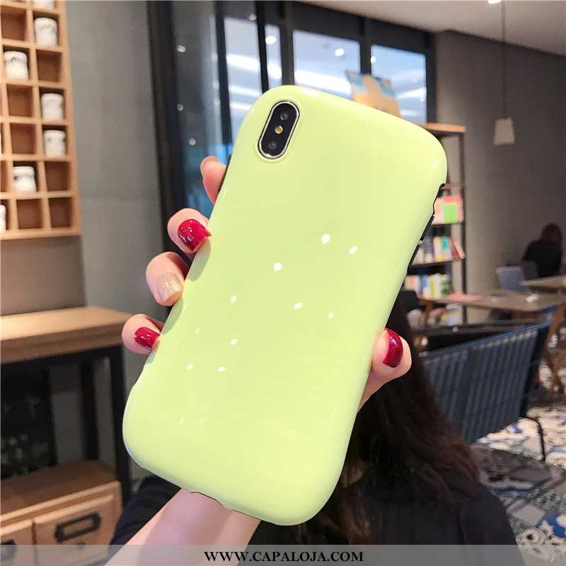 Capa iPhone Xs Soft Casal Laranja Feminino, Capas iPhone Xs Protetoras Barato