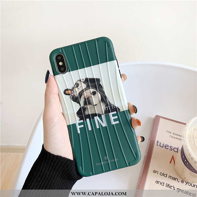 Capa iPhone Xs Tendencia Criativas Masculino Feminino Verde, Capas iPhone Xs Soft Comprar