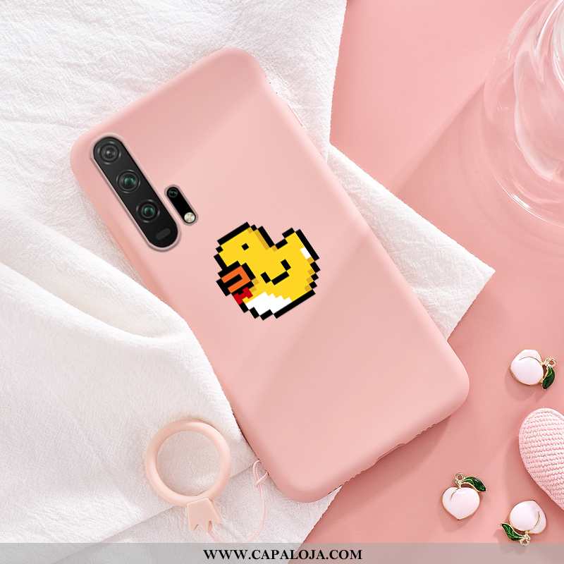 Capas Honor 20 Pro Personalizada Feminino Soft Rosa Verde, Capa Honor 20 Pro Criativas Baratas