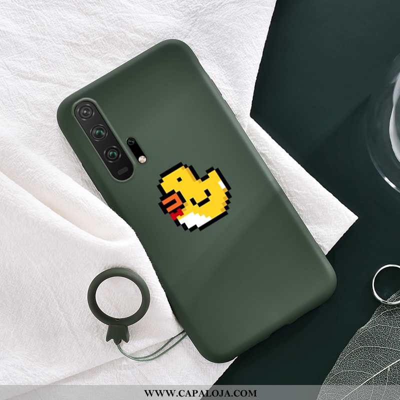 Capas Honor 20 Pro Personalizada Feminino Soft Rosa Verde, Capa Honor 20 Pro Criativas Baratas