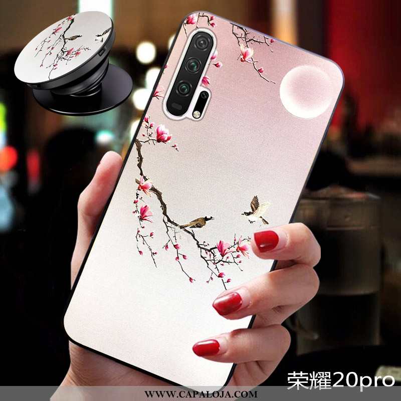 Capas Honor 20 Pro Tendencia Cases Super Telinha Rosa, Capa Honor 20 Pro Soft Baratos