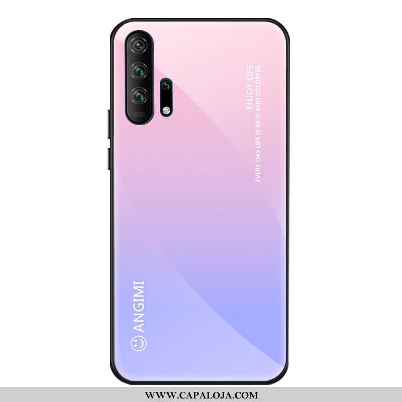 Capas Honor 20 Pro Vidro Cases Gradiente Rosa, Capa Honor 20 Pro Personalizado Baratos