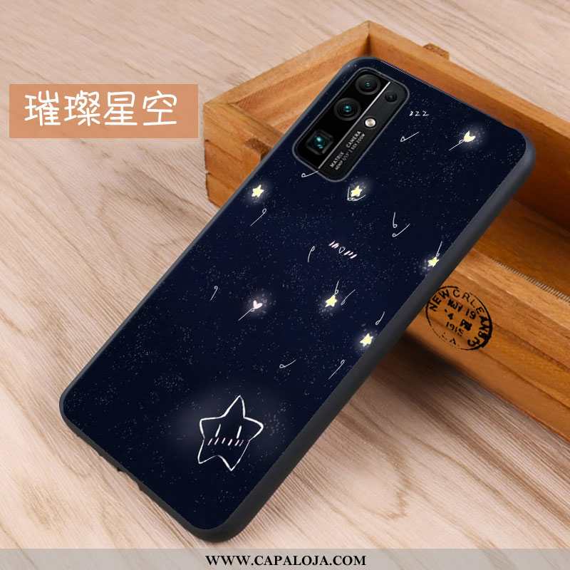 Capas Honor 30 Tendencia Antiqueda Silicone Azul, Capa Honor 30 Soft Online