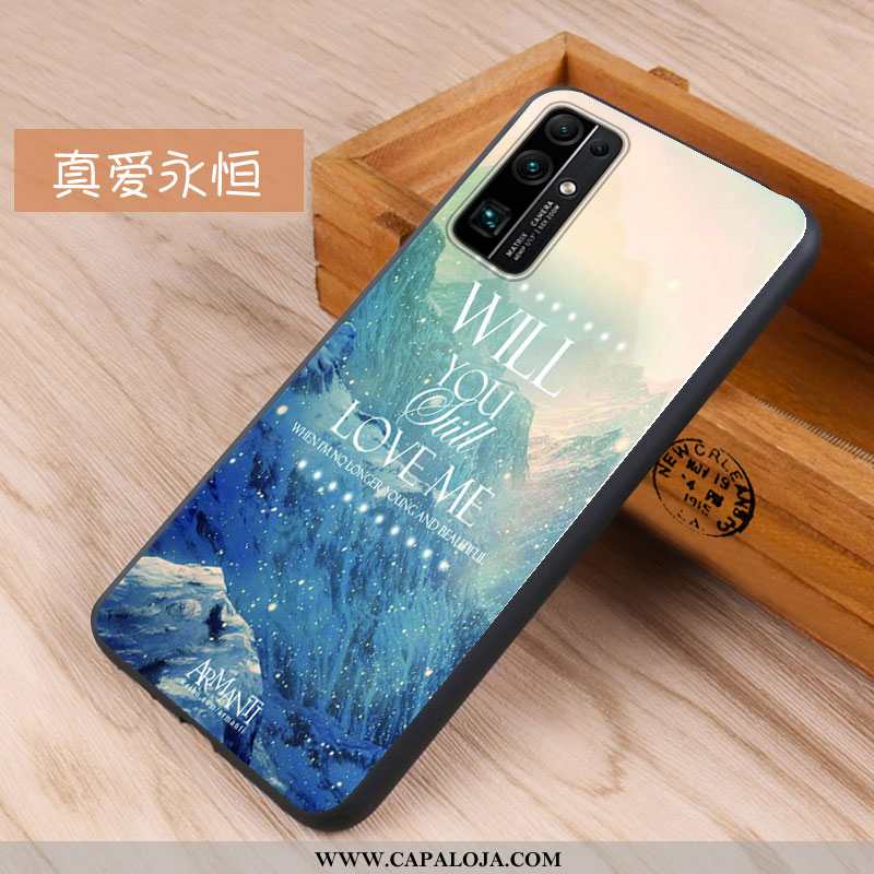 Capas Honor 30 Tendencia Antiqueda Silicone Azul, Capa Honor 30 Soft Online