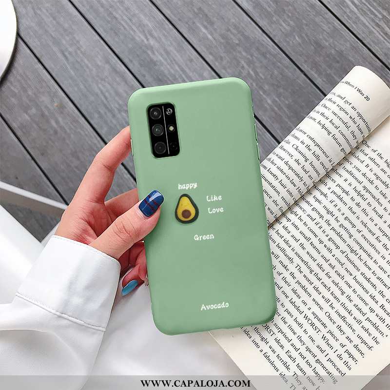 Capas Honor 30s Protetoras Minimalista Telemóvel Feminino Verde, Capa Honor 30s Silicone Comprar