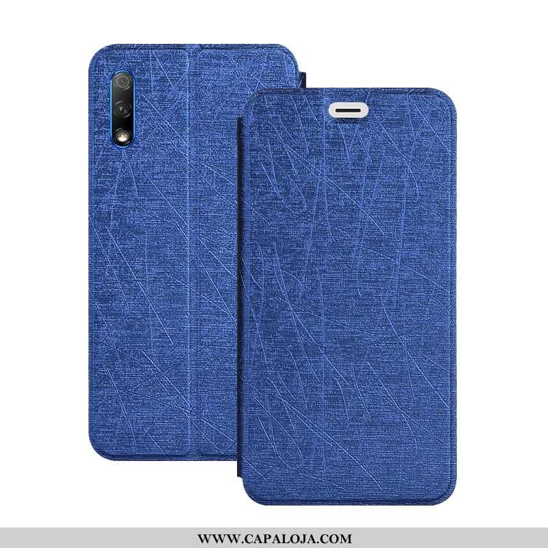 Capas Honor 9x Couro Telemóvel Cases Cover Dourado, Capa Honor 9x Soft Online