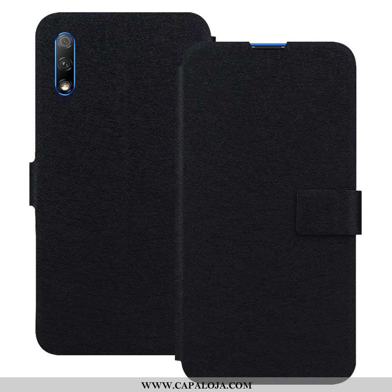 Capas Honor 9x Couro Telemóvel Cases Cover Dourado, Capa Honor 9x Soft Online