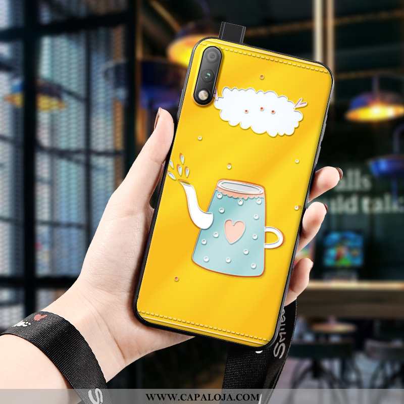 Capas Honor 9x Criativas Cases Protetoras Nova Amarelo, Capa Honor 9x Desenho Animado Venda