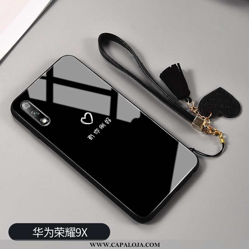 Capas Honor 9x Moda Vermelha Claro Criativas Preto, Capa Honor 9x Personalizado Comprar