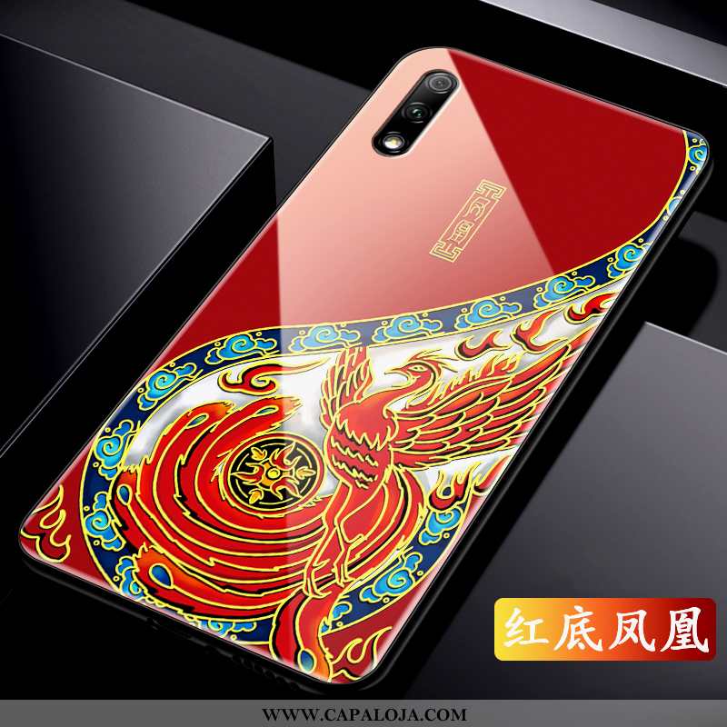 Capas Honor 9x Originais Antiqueda Malha Super Vermelho, Capa Honor 9x Slim Promoção