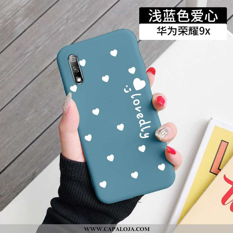 Capas Honor 9x Personalizada Protetoras Feminino Simples Azul, Capa Honor 9x Criativas Comprar