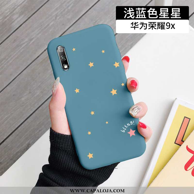 Capas Honor 9x Personalizada Protetoras Feminino Simples Azul, Capa Honor 9x Criativas Comprar