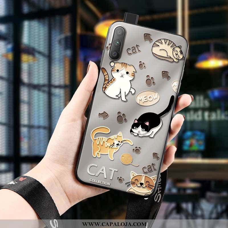 Capas Honor 9x Pro Fosco Feminino Bonitos Catinet Cinza, Capa Honor 9x Pro Desenho Animado Venda