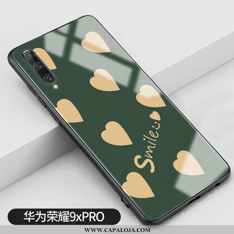 Capas Honor 9x Pro Silicone Malha Pequena Telemóvel Verde, Capa Honor 9x Pro Vidro Comprar