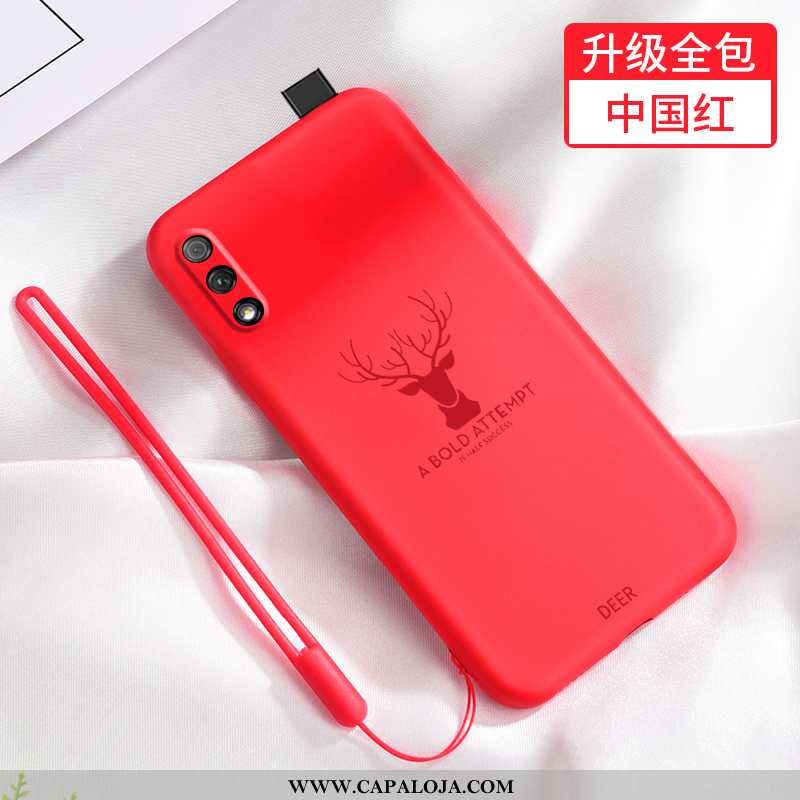 Capas Honor 9x Protetoras Fosco Cases Feminino Vermelho, Capa Honor 9x Silicone Baratos