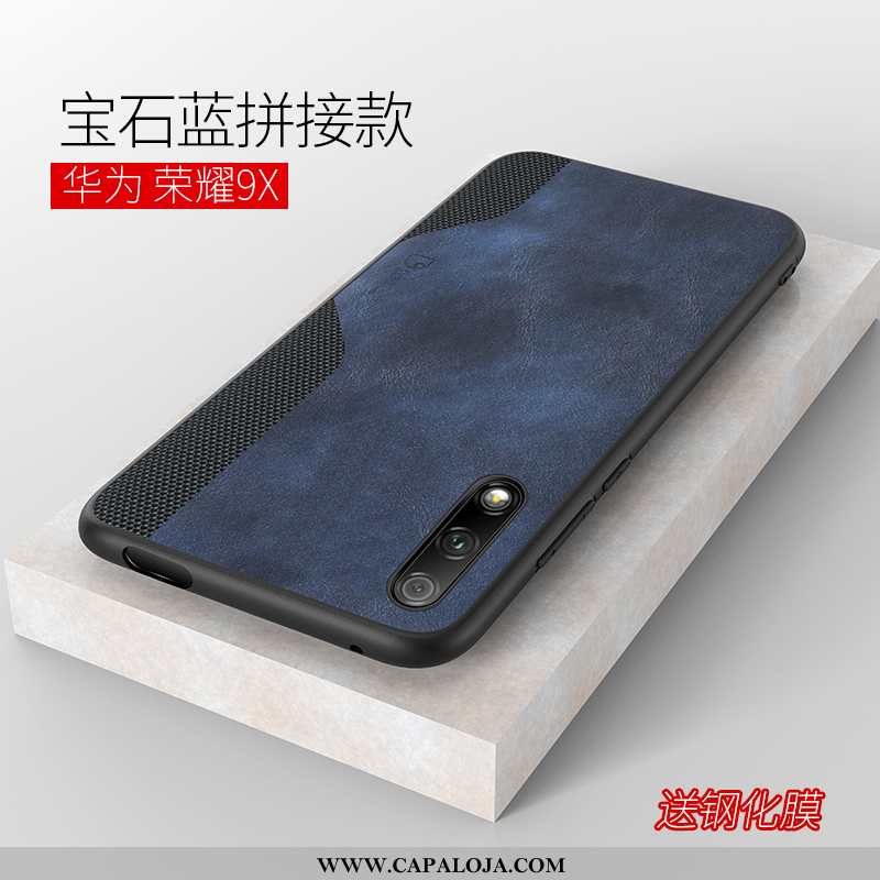 Capas Honor 9x Slim Couro Soft Caqui, Capa Honor 9x Couro Baratos