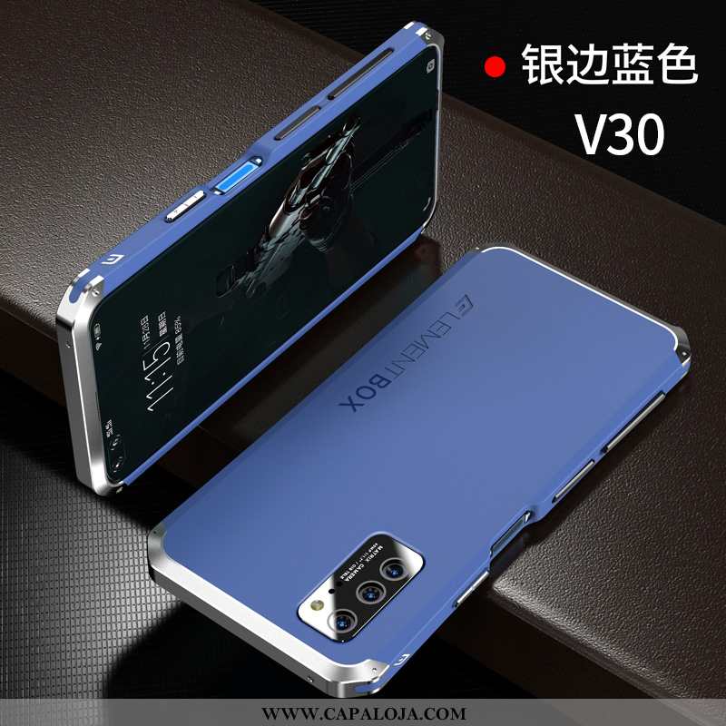 Capas Honor View30 Silicone Antiqueda Cases Slim Azul, Capa Honor View30 Metalica Baratas