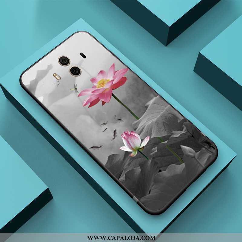 Capas Huawei Mate 10 Criativas Malha Telemóvel Azul, Capa Huawei Mate 10 Slim Online