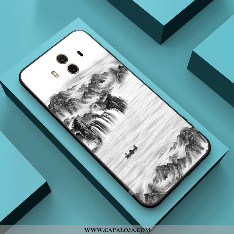 Capas Huawei Mate 10 Criativas Malha Telemóvel Azul, Capa Huawei Mate 10 Slim Online