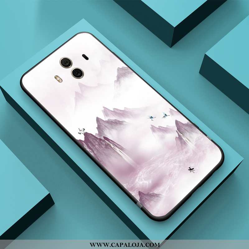 Capas Huawei Mate 10 Criativas Malha Telemóvel Azul, Capa Huawei Mate 10 Slim Online