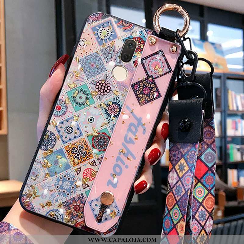 Capas Huawei Mate 10 Lite Slim Soft Personalizada Frente Rosa, Capa Huawei Mate 10 Lite Tendencia Ba