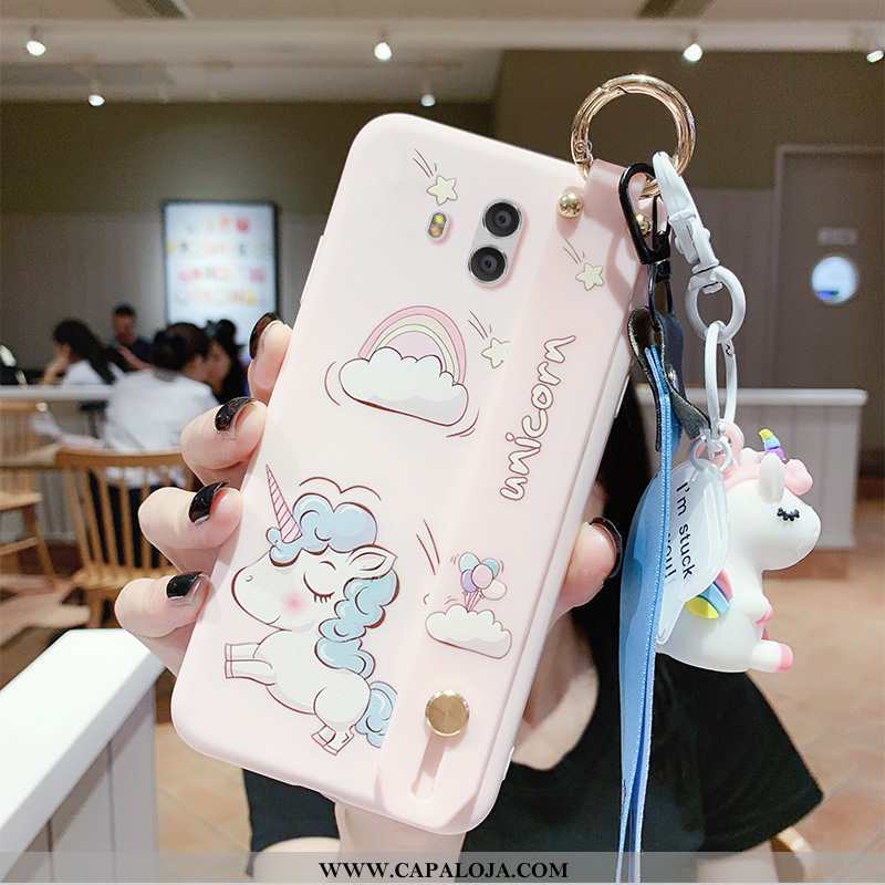 Capas Huawei Mate 10 Personalizado Feminino Desenho Animado Rosa, Capa Huawei Mate 10 Criativas Prom