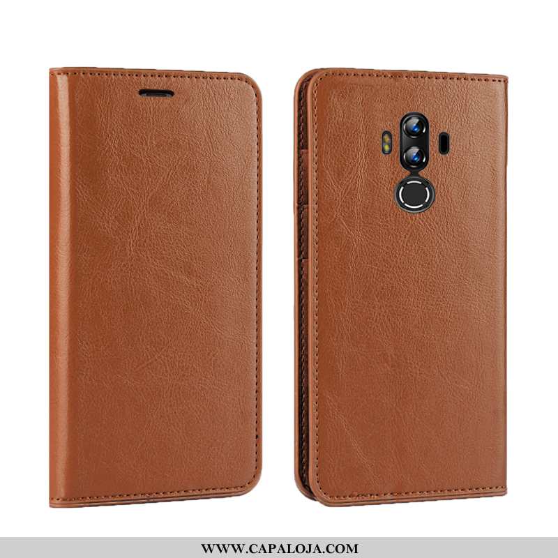 Capas Huawei Mate 10 Pro Luxo Cases De Grau Dourada Dourado, Capa Huawei Mate 10 Pro Couro Legitimo 