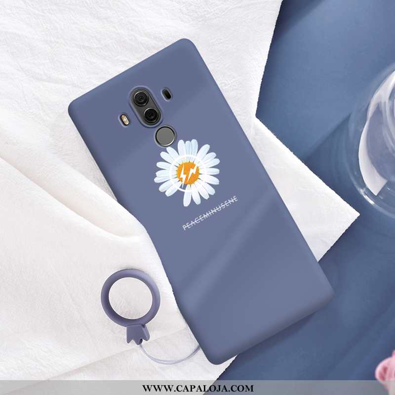 Capas Huawei Mate 10 Pro Personalizada Silicone Crisântemo Telemóvel Vermelho, Capa Huawei Mate 10 P