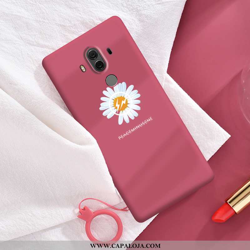 Capas Huawei Mate 10 Pro Personalizada Silicone Crisântemo Telemóvel Vermelho, Capa Huawei Mate 10 P