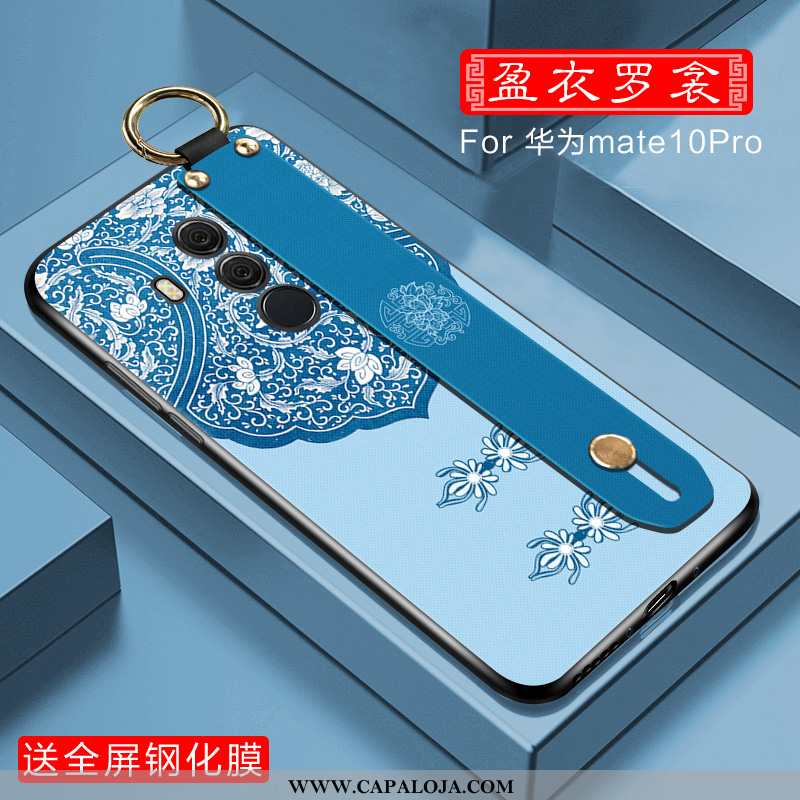 Capas Huawei Mate 10 Pro Slim Cases Moda Personalizado Azul, Capa Huawei Mate 10 Pro Tendencia Barat