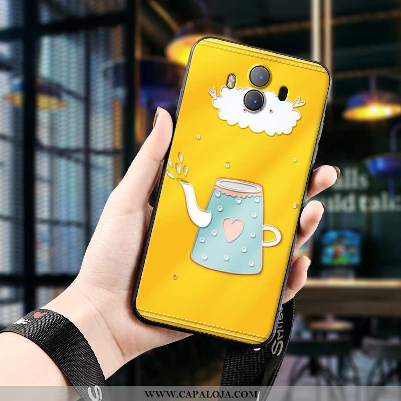 Capas Huawei Mate 10 Protetoras Feminino Criativas Personalizado Azul Escuro, Capa Huawei Mate 10 Fo