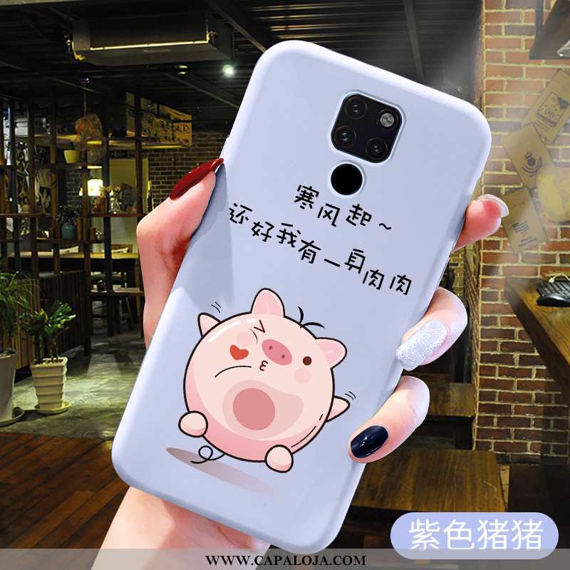 Capas Huawei Mate 20 Desenho Animado Soft Nova Rosa, Capa Huawei Mate 20 Tendencia Online