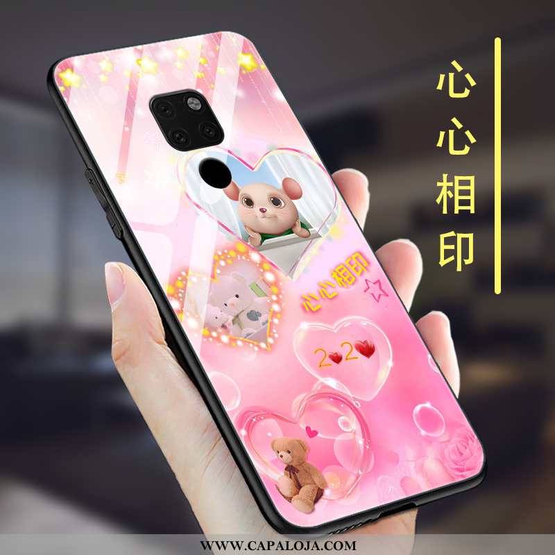 Capas Huawei Mate 20 Fosco Vidro Feminino Criativas Roxo, Capa Huawei Mate 20 Personalizada Venda