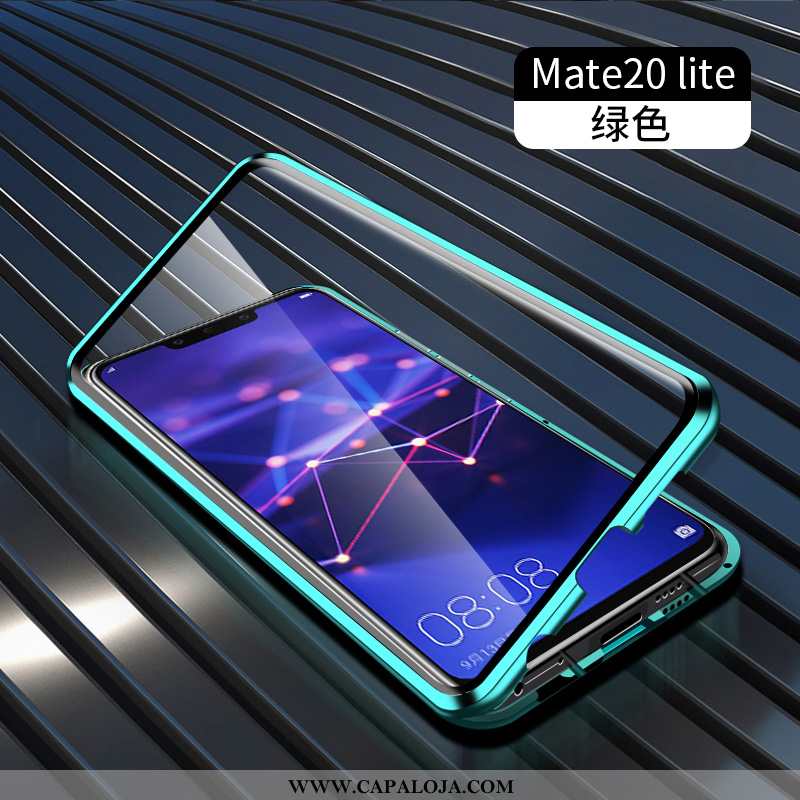 Capas Huawei Mate 20 Lite Tendencia Primavera Vermelha Feminino Verde, Capa Huawei Mate 20 Lite Meta