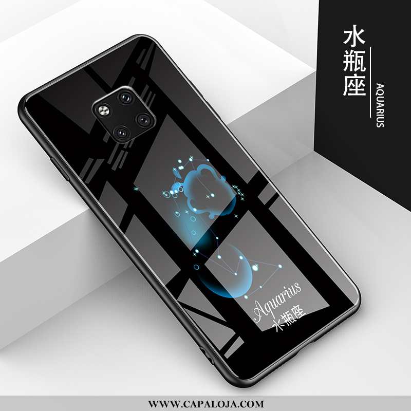 Capas Huawei Mate 20 Pro Bonitos Resistente Cases Feminino Preto, Capa Huawei Mate 20 Pro Tendencia 