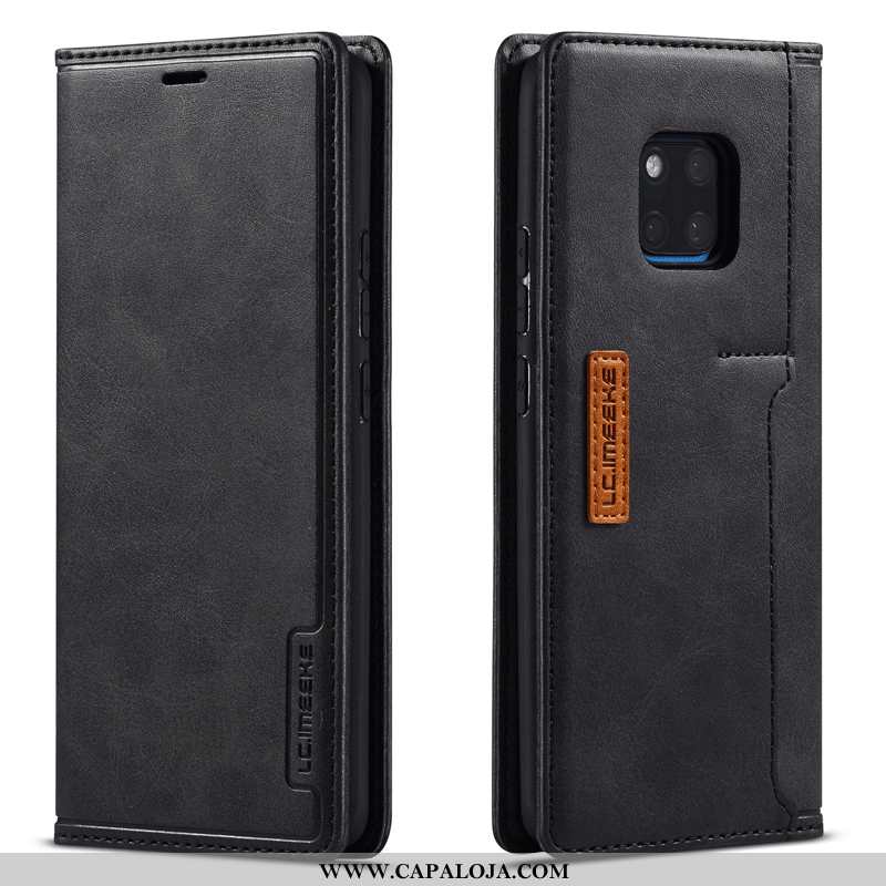 Capas Huawei Mate 20 Pro Couro Legitimo Azul Cases, Capa Huawei Mate 20 Pro Minimalista Venda