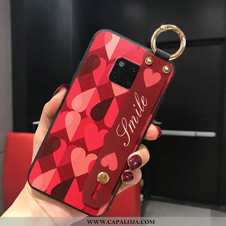 Capas Huawei Mate 20 Pro Personalizada Protetoras Telemóvel Vermelha Vermelho, Capa Huawei Mate 20 P