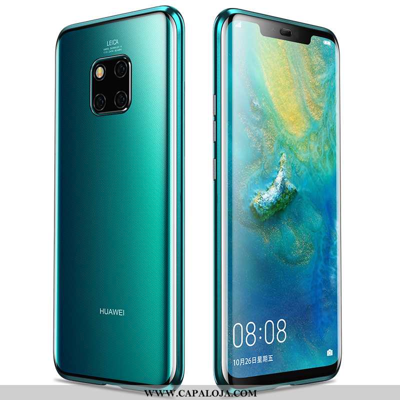 Capas Huawei Mate 20 Pro Protetoras Cases Malha Verde, Capa Huawei Mate 20 Pro Metalica Baratos