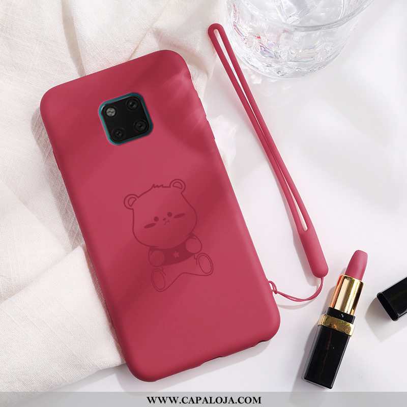 Capas Huawei Mate 20 Pro Protetoras Vermelha Cases Desenho Animado Vermelho, Capa Huawei Mate 20 Pro