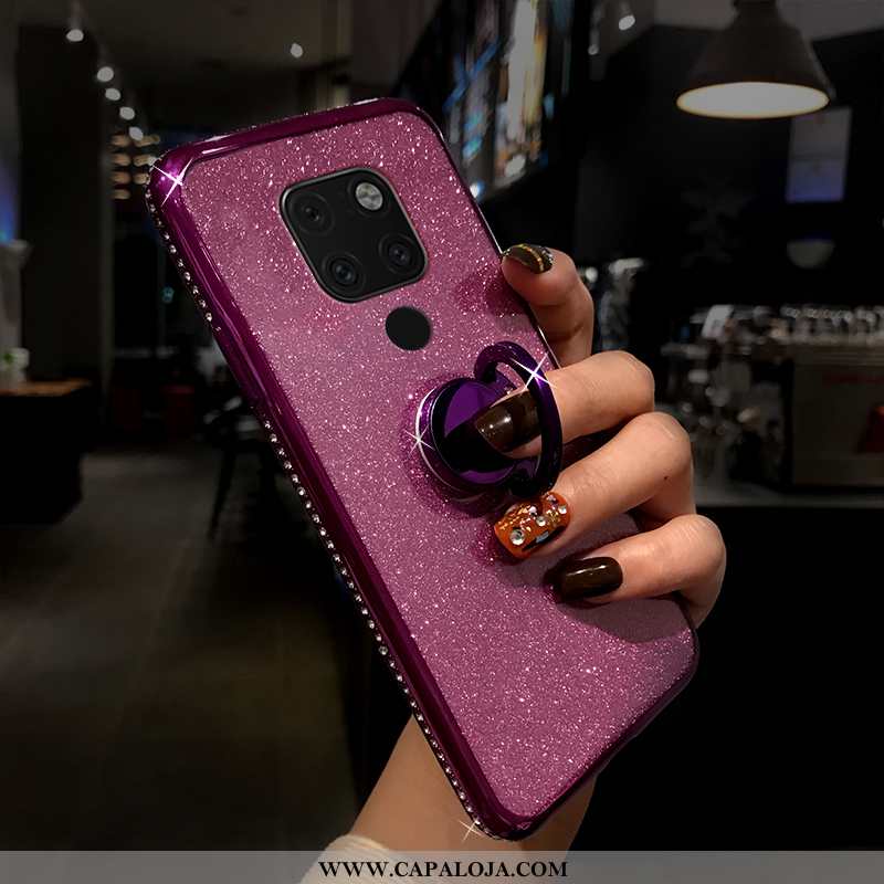 Capas Huawei Mate 20 Protetoras De Grau Suporte Cases Roxo, Capa Huawei Mate 20 Silicone Online