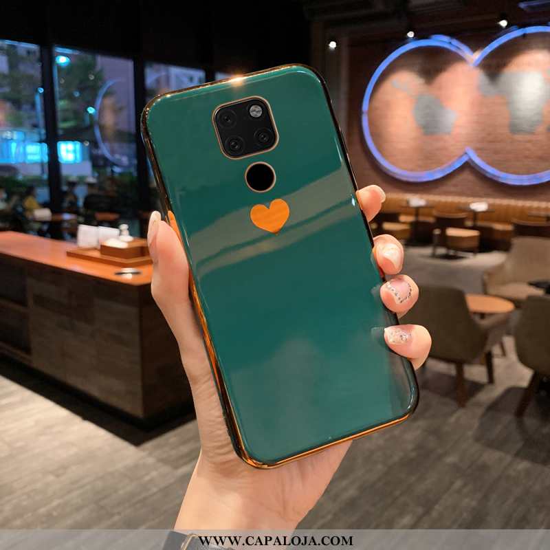 Capas Huawei Mate 20 Protetoras Desenho Animado Aço Completa Azul, Capa Huawei Mate 20 Silicone Bara