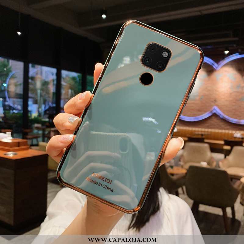 Capas Huawei Mate 20 Protetoras Desenho Animado Aço Completa Azul, Capa Huawei Mate 20 Silicone Bara